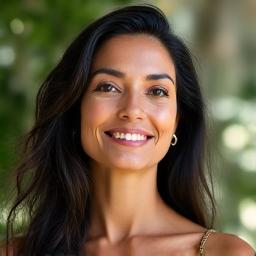 Sophia Ali, serene yoga instructor and mindfulness expert.